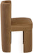Zuno - Velvet Performance Fabric Upholstered Dining Chair (Set of 2) - Saddle - Simple Home Plus