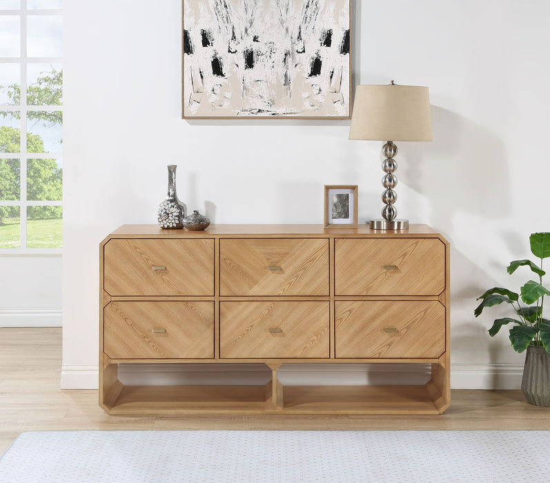 Parker - Ash Veneer Dresser - Simple Home Plus