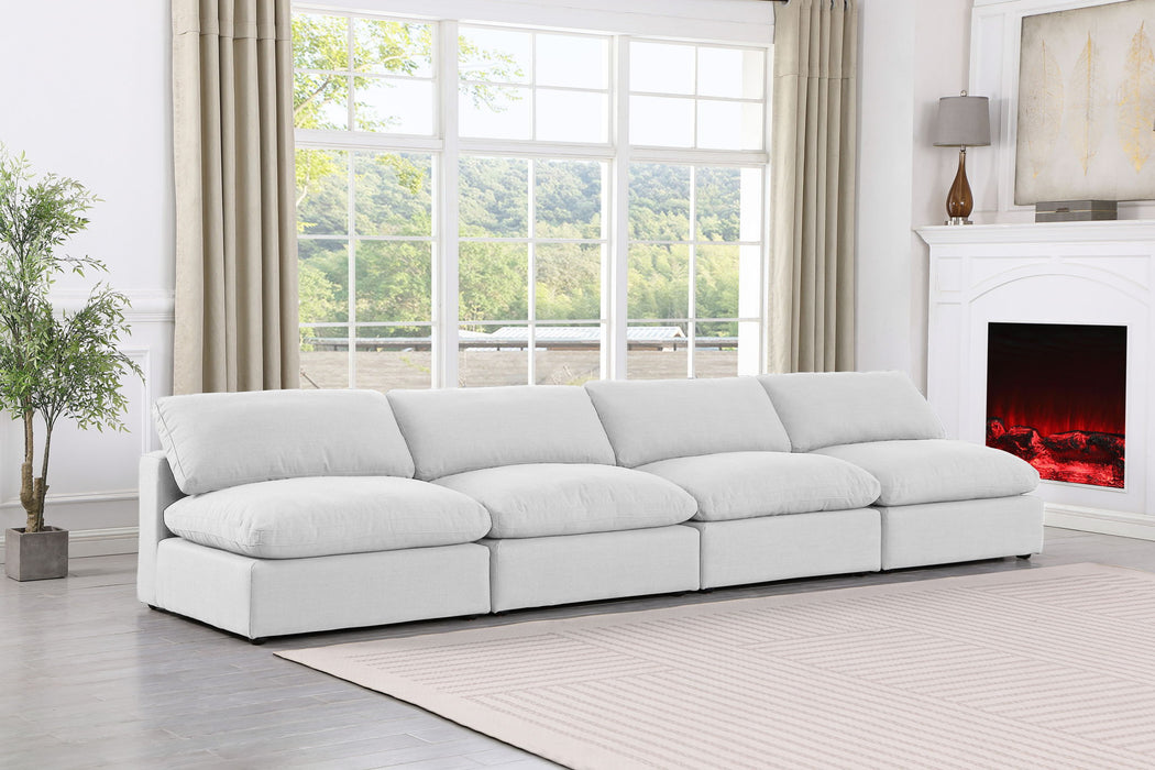 Comfy - Linen Modular Armless Sofa 4 Seats - Simple Home Plus