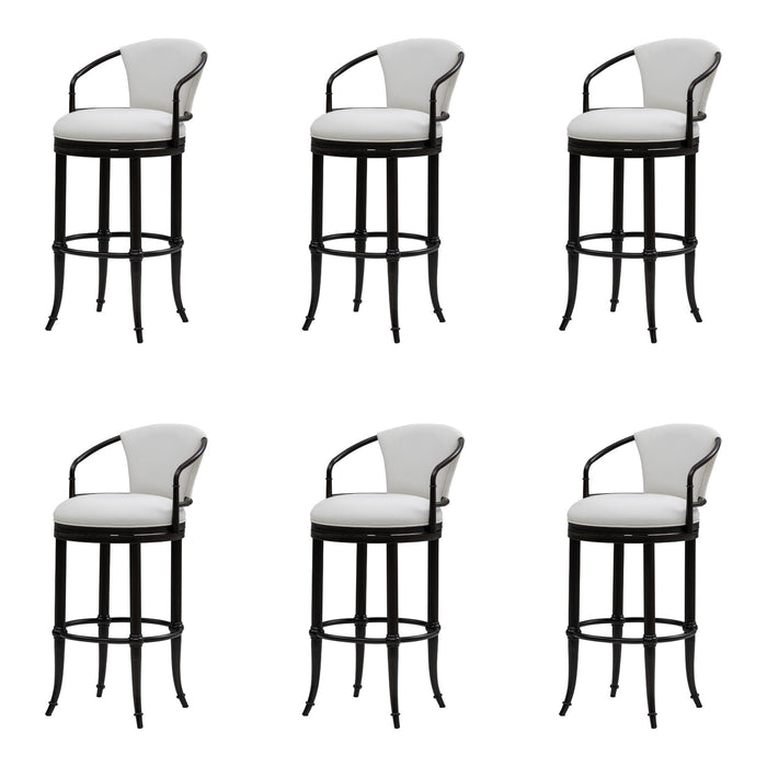 Otis - Upholstered Swivel Bar Height Barstool