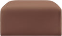 Arc - Faux Leather Ottoman - Simple Home Plus