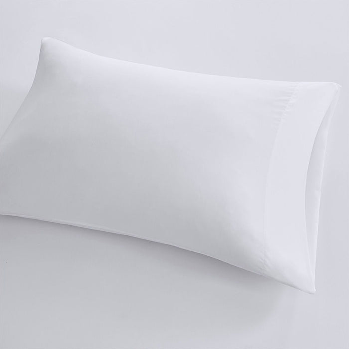 Twin Smart Cool Microfiber Sheet Set - White