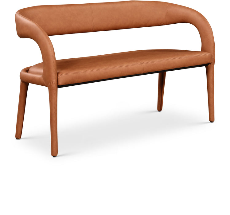 Sylvester - Bench - Cognac - Simple Home Plus