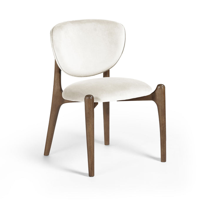 Velora - Upholstered Dining Chair (Set of 2) - Brown Base - Simple Home Plus