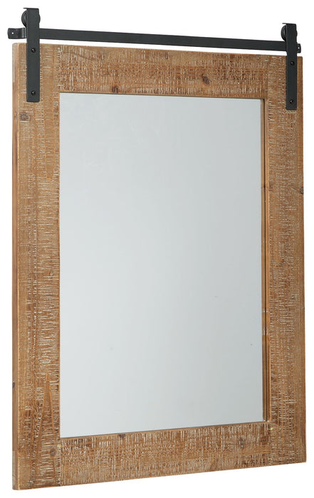 Lanie - Antique Brown - Accent Mirror - Simple Home Plus