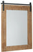 Lanie - Antique Brown - Accent Mirror - Simple Home Plus