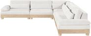 Turin - Chenille Fabric Upholstered Modular Sectional - White - Simple Home Plus
