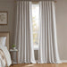 Karien - 2 Piece 52x95" Sound Blocking/Total Blackout Curtain Panel Pair - White - Simple Home Plus