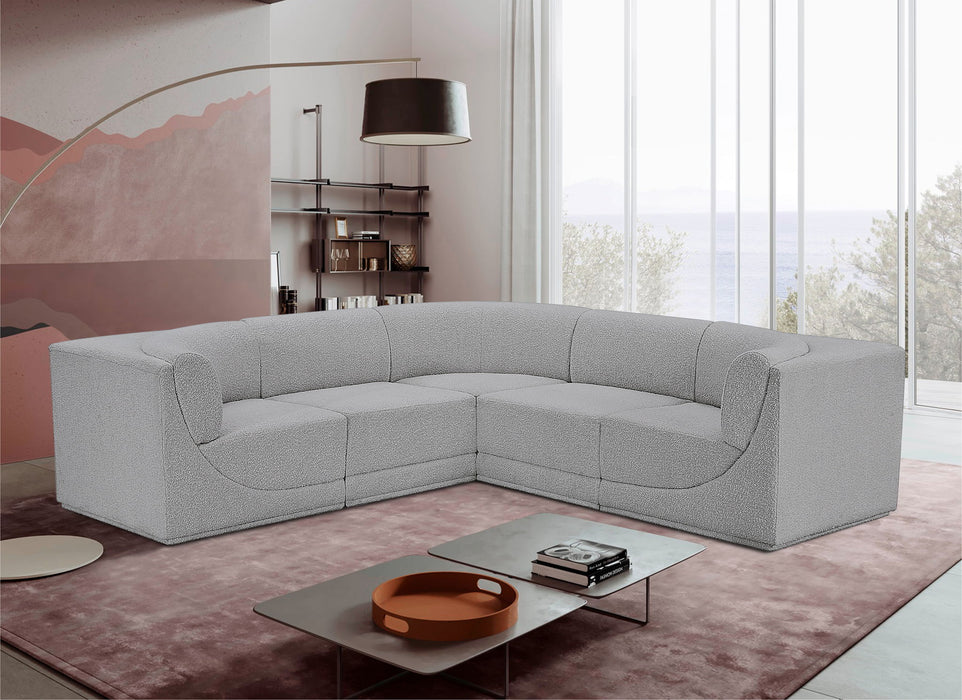 Ollie - 5 Piece Modular Sectional - Simple Home Plus