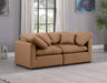 Indulge - Faux Leather 2 Seat Modular Sofa - Simple Home Plus