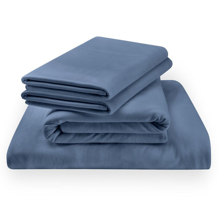 Linens - Tempur Rayon from Bamboo Sheet Set - Vintage Indigo - Simple Home Plus