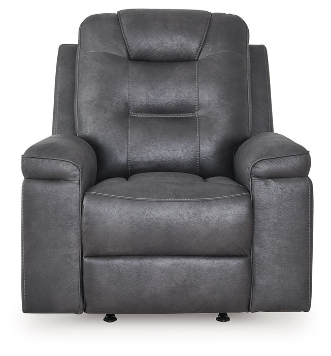 Stockworth - Granite - Rocker Recliner - Simple Home Plus