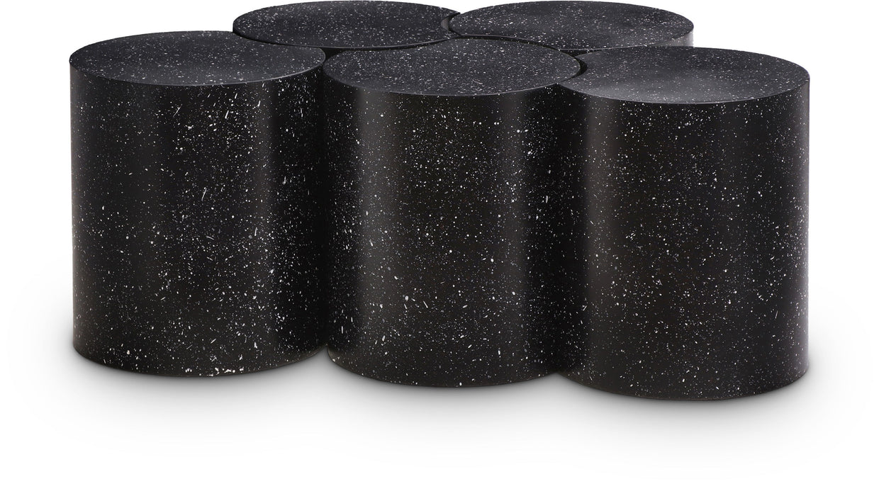 Dimple - 5 Piece Modular Coffee Table - Terazzo Finish - Simple Home Plus