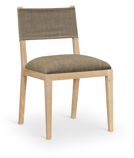 Avon - Linen Textured Performance Fabric Upholstered Dining Side Chair (Set of 2) - Simple Home Plus