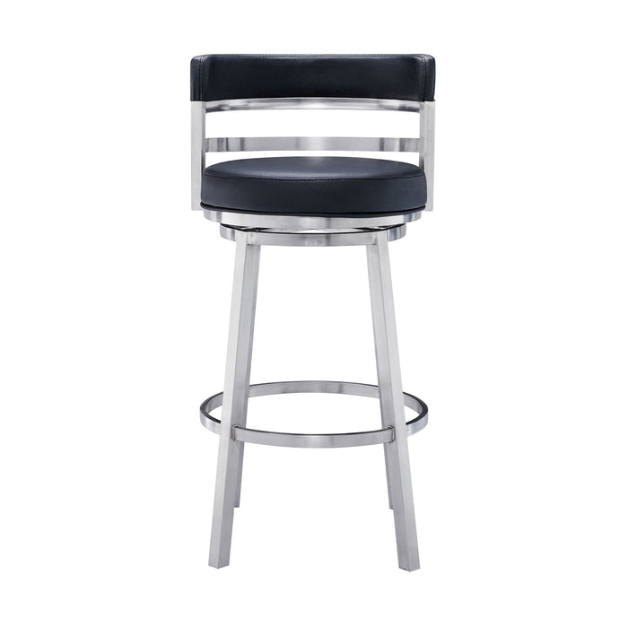 Madrid - Swivel Stainless Steel Bar Stool - Simple Home Plus