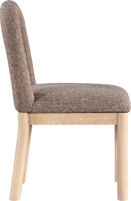 Conrad - Linen Dining Chair With Natural Legs - Simple Home Plus
