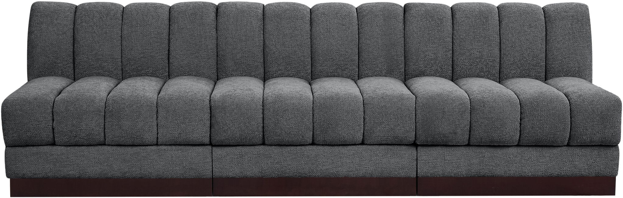 Quinn - 3 Seat Modular Armless Sofa - Simple Home Plus