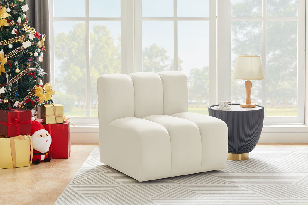 Arc - Velvet Straight Chair - Simple Home Plus