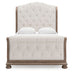 Ardenfield - Upholstered Sleigh Bed - Simple Home Plus