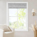 Quincy - 35x64" Total Blackout Cordless Roman Shade - Light Gray - Simple Home Plus