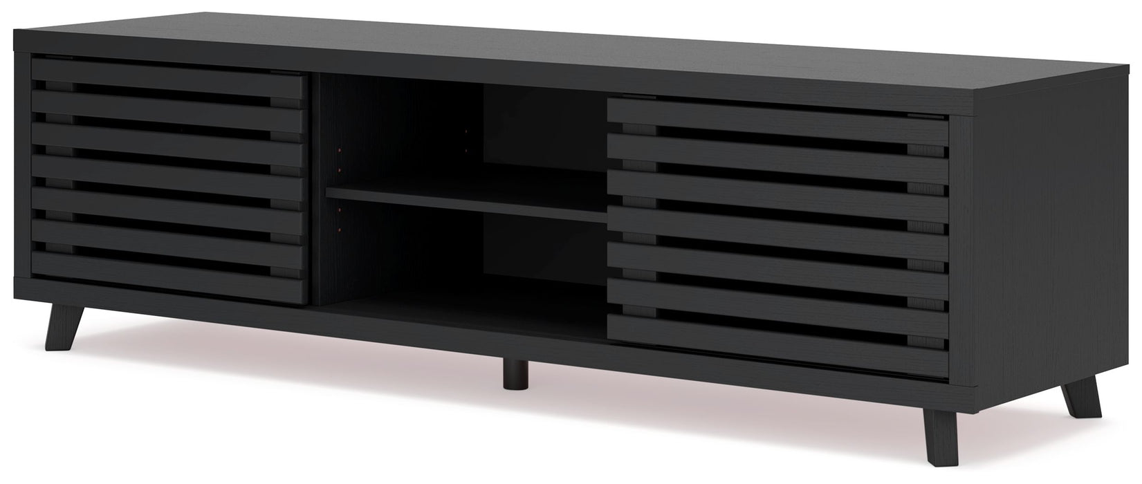 Danziar - Black - Extra Large TV Stand - Simple Home Plus
