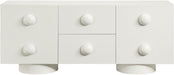 Bubble - Rubberwood with Oak Veneer Sideboard / Buffet - Simple Home Plus