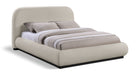 Vaughn - Chenille Bed With Black Base - Simple Home Plus