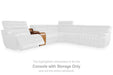 Temmpton - Console With Storage - Chocolate - Simple Home Plus