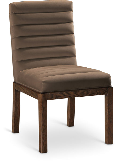Evelyn - Dining Chair With Brown Legs - Simple Home Plus