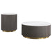 Jason - Round Marble Coffee Table Set - Simple Home Plus