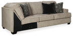 Bovarian - RAF Sofa w/Corner Wedge - Stone - Simple Home Plus