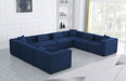 Cube - Linen 8 Piece Modular Sectional - Simple Home Plus