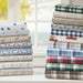 Flannel - California King 100% Flannel Printed Sheet Set - Pine Branches - Simple Home Plus