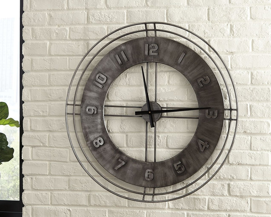 Ana Sofia - Antique Gray - Wall Clock - Simple Home Plus