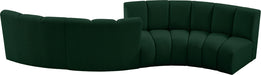 Infinity - 4 Piece Boucle Modular Sectional - Simple Home Plus