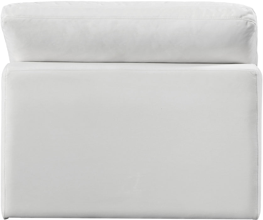 Comfy - Velvet Armless Chair - Simple Home Plus