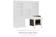 Janismore - Bookcase Base - Weathered Gray - Simple Home Plus