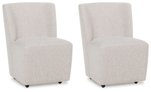 Bracken - Soft Gray - Dining Upholstered Side Chair (Set of 2) - Simple Home Plus