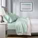 1000 Thread Count - HeiQ Smart Temperature Cotton Blend 4 Piece King Sheet Set - Seafoam - Simple Home Plus