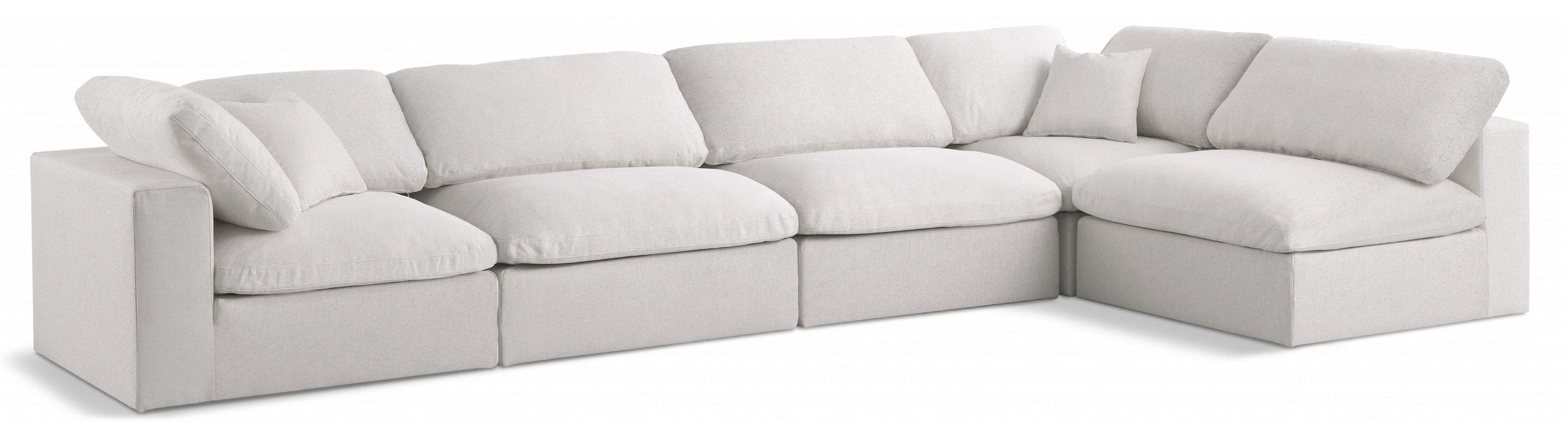 Serene - 5 Piece Modular Sectional - Simple Home Plus