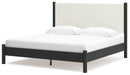 Cadmori - Upholstered Panel Bed - Simple Home Plus