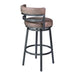 Madrid - Swivel Bar Stool - Mineral - Simple Home Plus