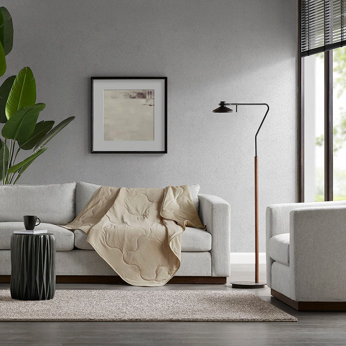 Cooling Touch - Down Alternative Throw - Tan - Simple Home Plus