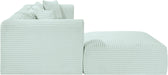 Shaggy - 4 Piece Modular Sectional - Simple Home Plus