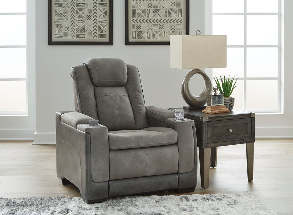Next-gen Durapella - Pwr Recliner/Adj Headrest - Simple Home Plus