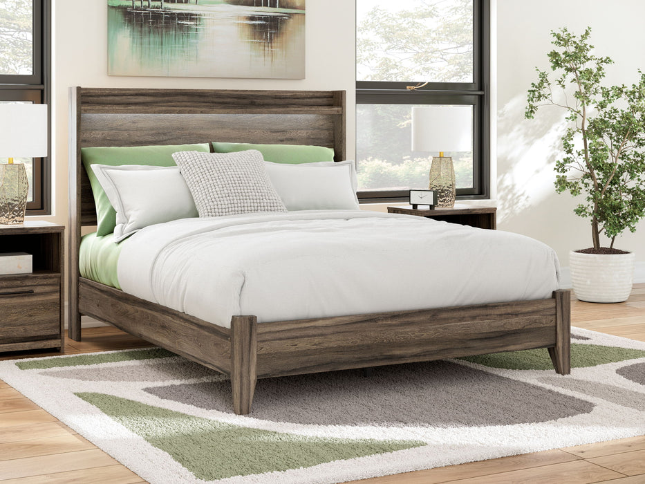Elbrim - Panel Bed - Simple Home Plus