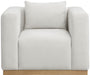 Alfie - Linen Textured Fabic Chair - Simple Home Plus
