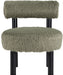 Ambre - Vegan Shearling Fabric Upholstered Accent Chair - Simple Home Plus