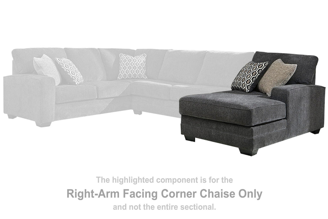 Tracling - RAF Corner Chaise - Slate - Simple Home Plus