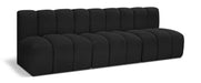 Arc - Boucle Fabric 3 Seats Modular Sofa - Simple Home Plus